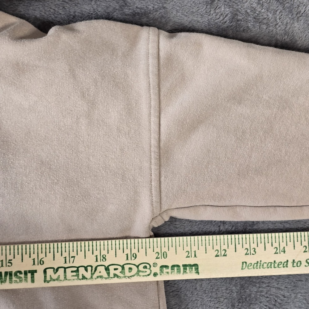 Abercrombie Kids Hoodie Youth 13/14 Beige Pullover Kangaroo Pocket - Picture 14 of 16